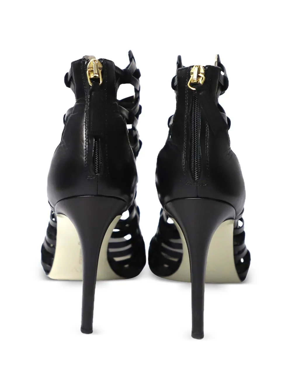  Jason Wu Leather Sandals - Black 