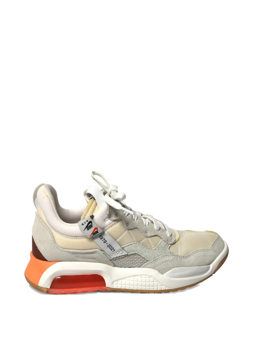 Nike Vintage x Jordan MA2 lace-up leather sneakers - Toni neutri