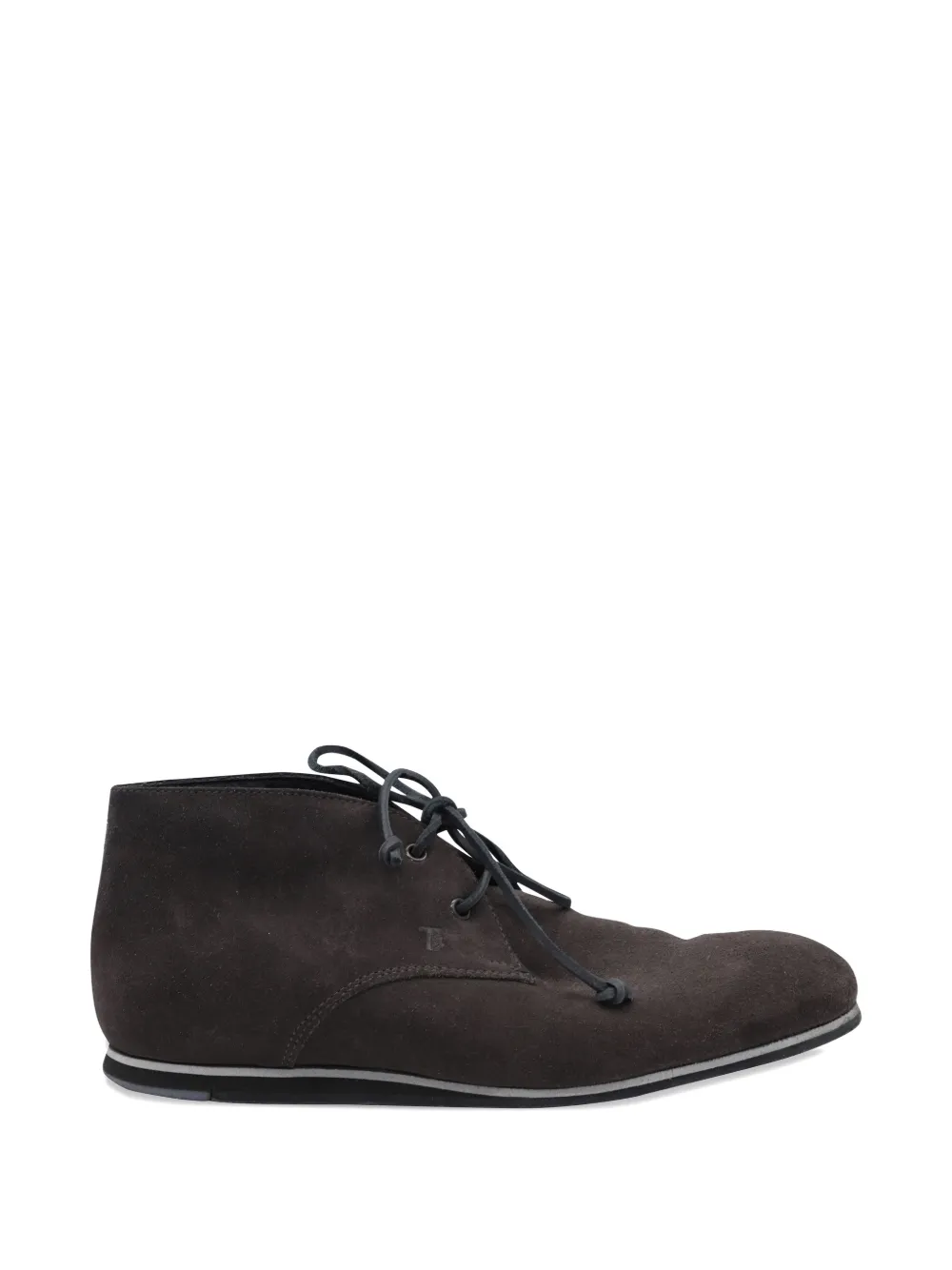 Tod's Vintage suede desert boots - Marrone