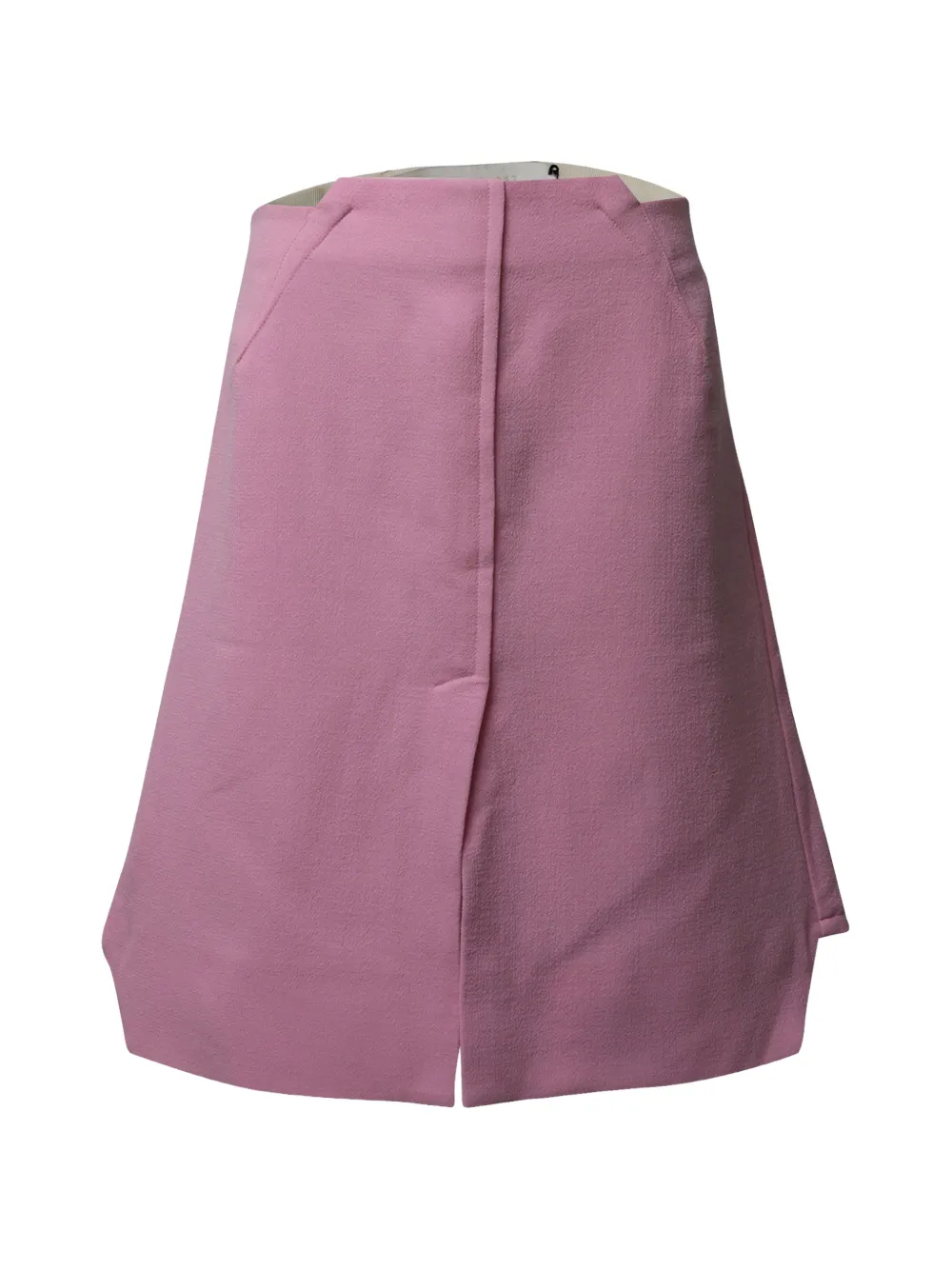 Rm By Roland Mouret Hagen wool skirt - Rosa