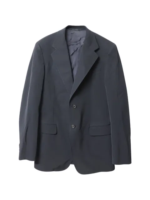 Prada Pre-Owned Single-breasted two-pocket jacket