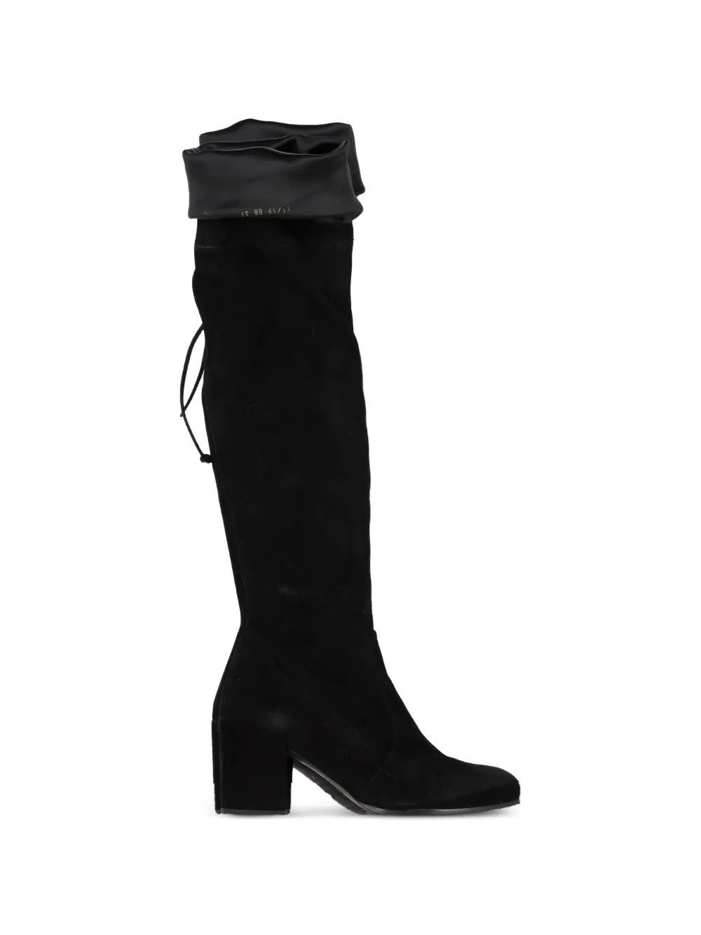 Stuart Weitzman leather over-the-knee boots - Nero