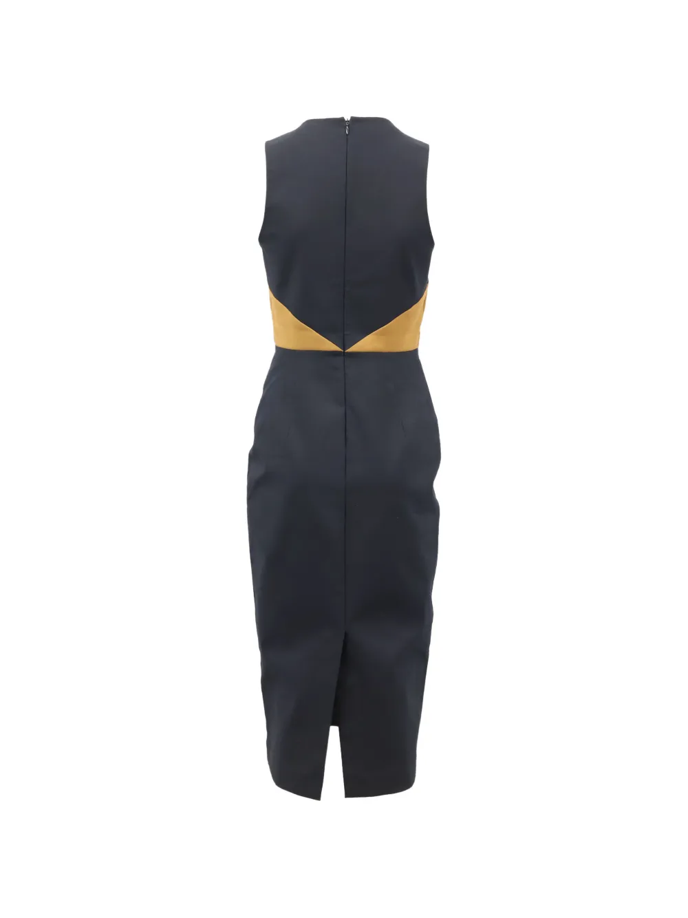 Sleeveless Colour-Block Dress