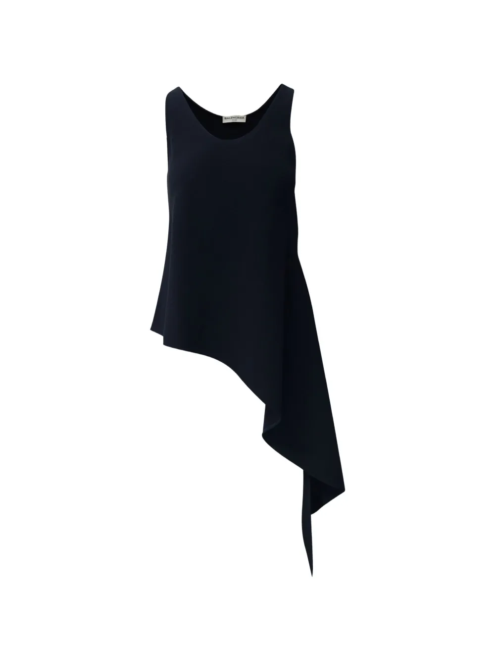 Balenciaga Pre-Owned asymmetrical blouse - Nero