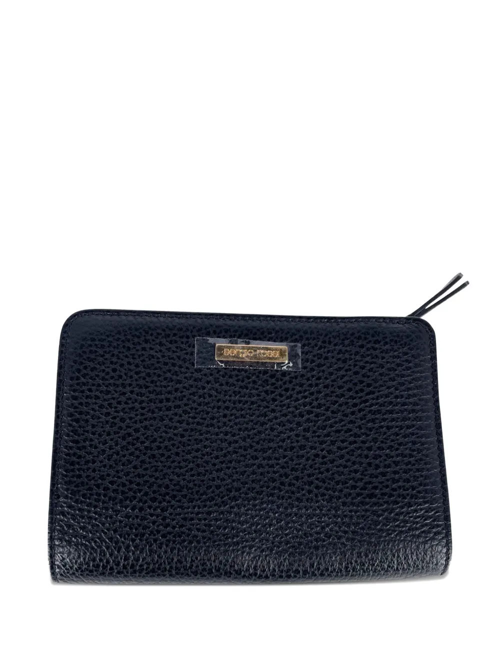 Sergio Rossi Vintage bifold zip wallet - Nero
