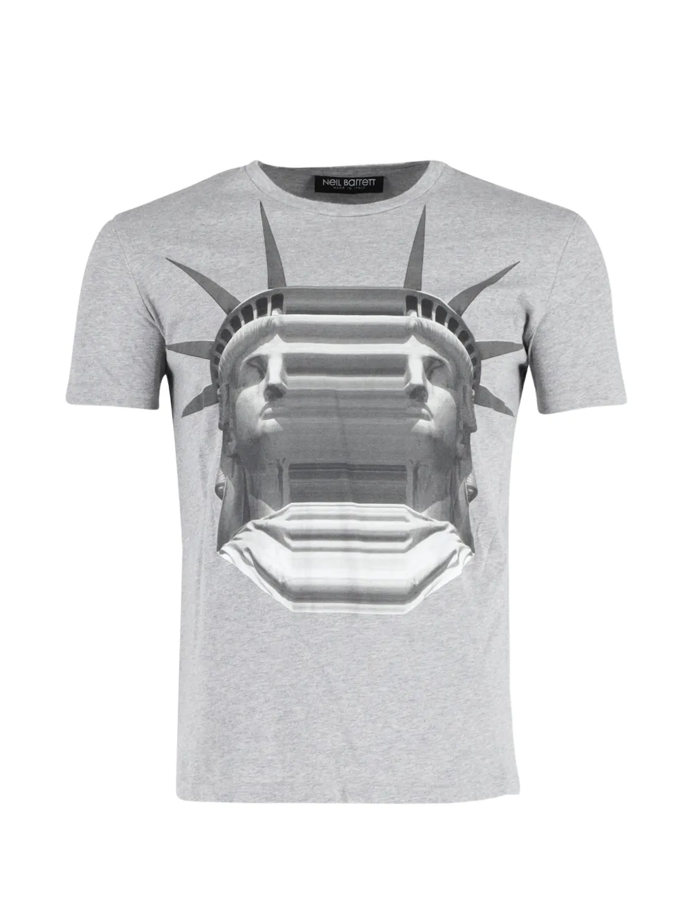 Neil Barrett cotton T-shirt - Grigio