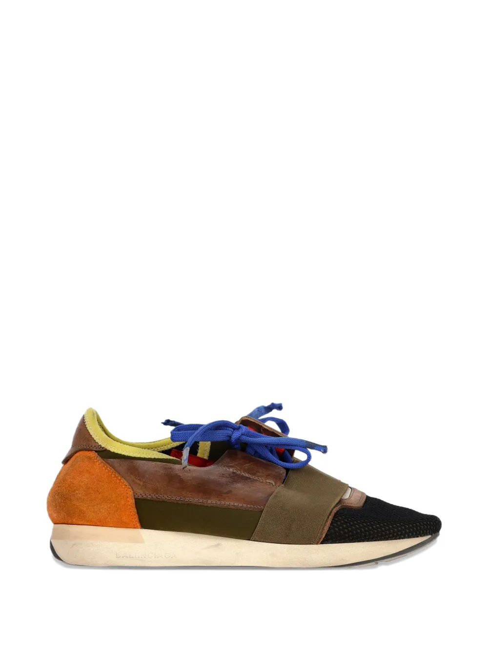 Balenciaga Pre-Owned lace-up sneakers - Braun