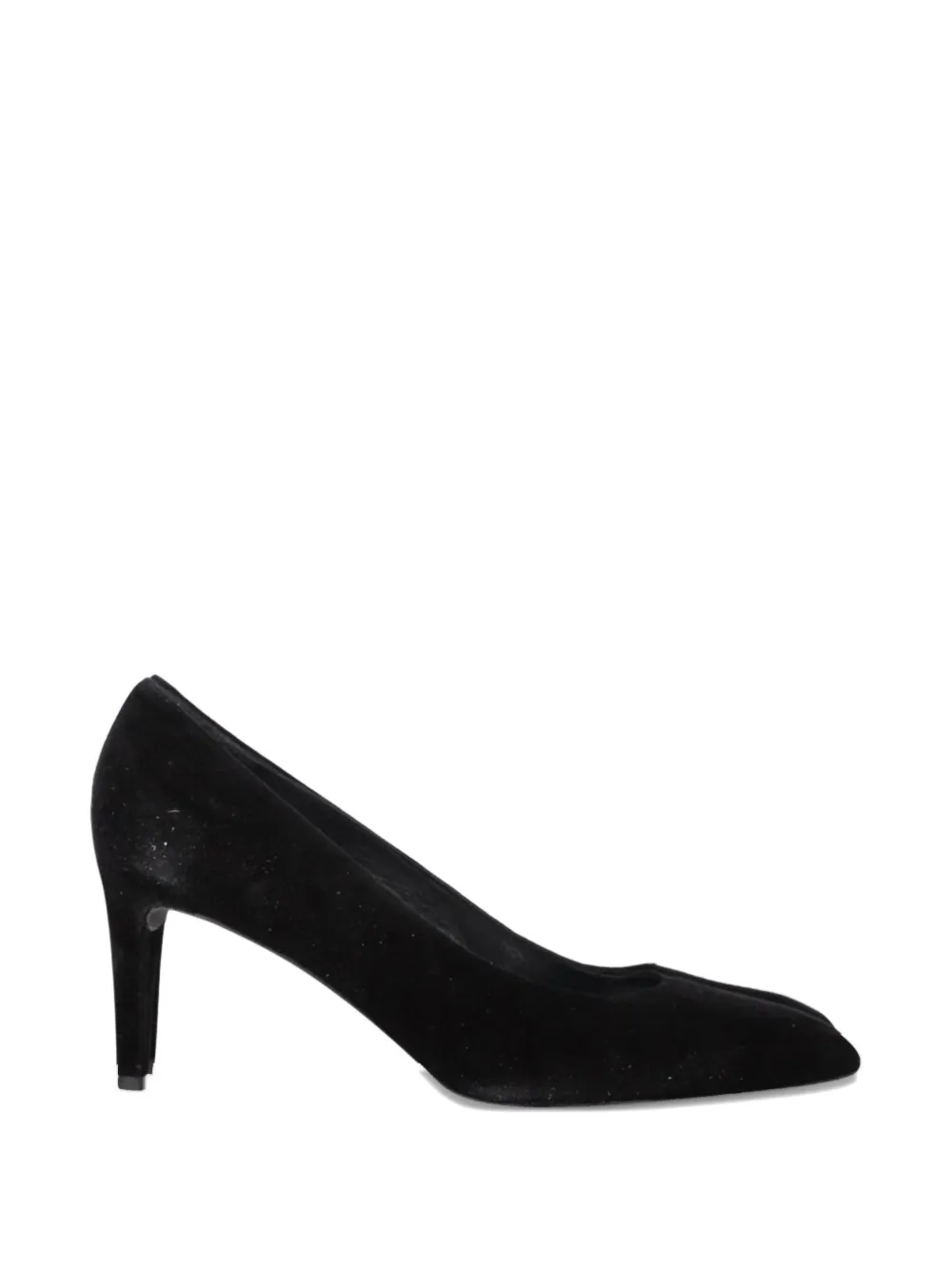 Stuart Weitzman x Russell & Bromley suede heeled pumps - Nero
