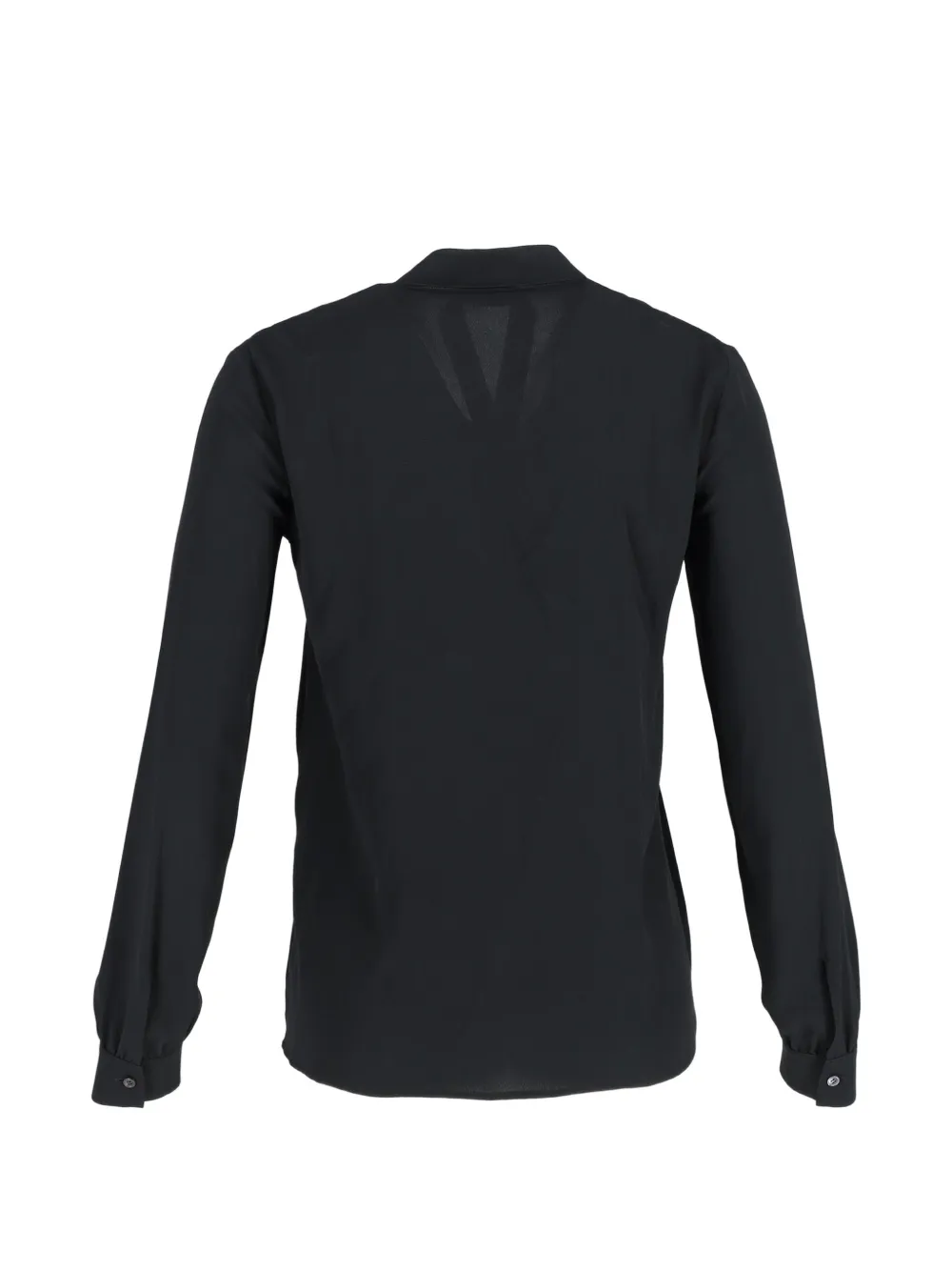  Nº21 Embellished Silk Blouse - Black 