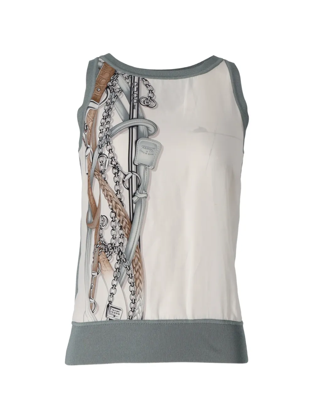 Gucci Pre-Owned sleeveless blouse - Toni neutri