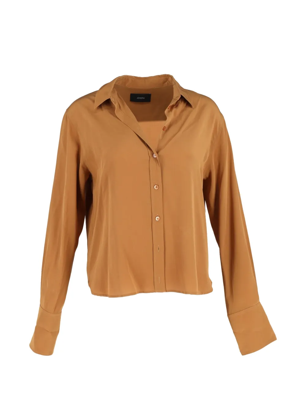 JOSEPH button-up silk shirt - Marrone