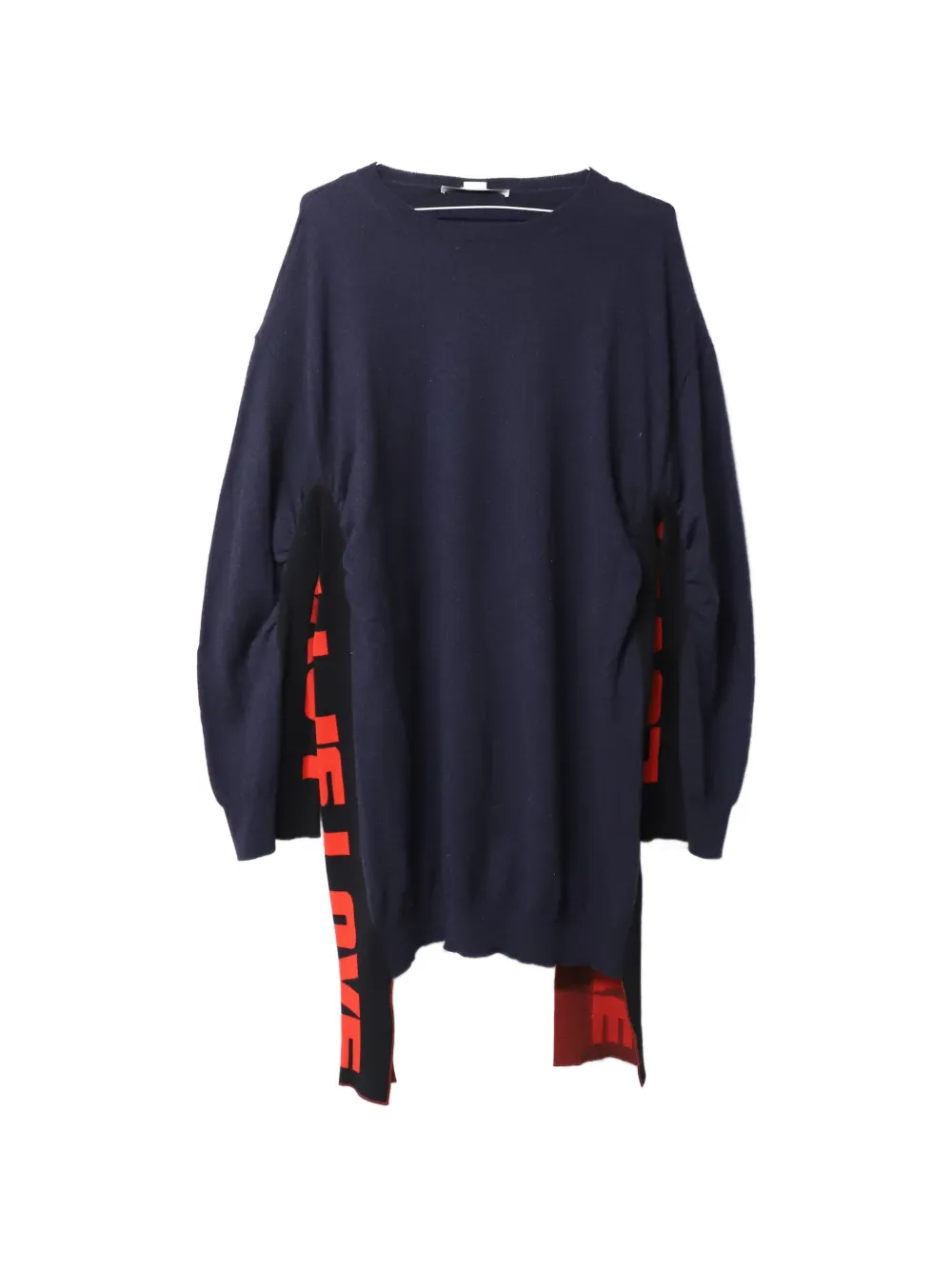 Stella McCartney Pre-Owned round-neck long-sleeve sweater - Blu