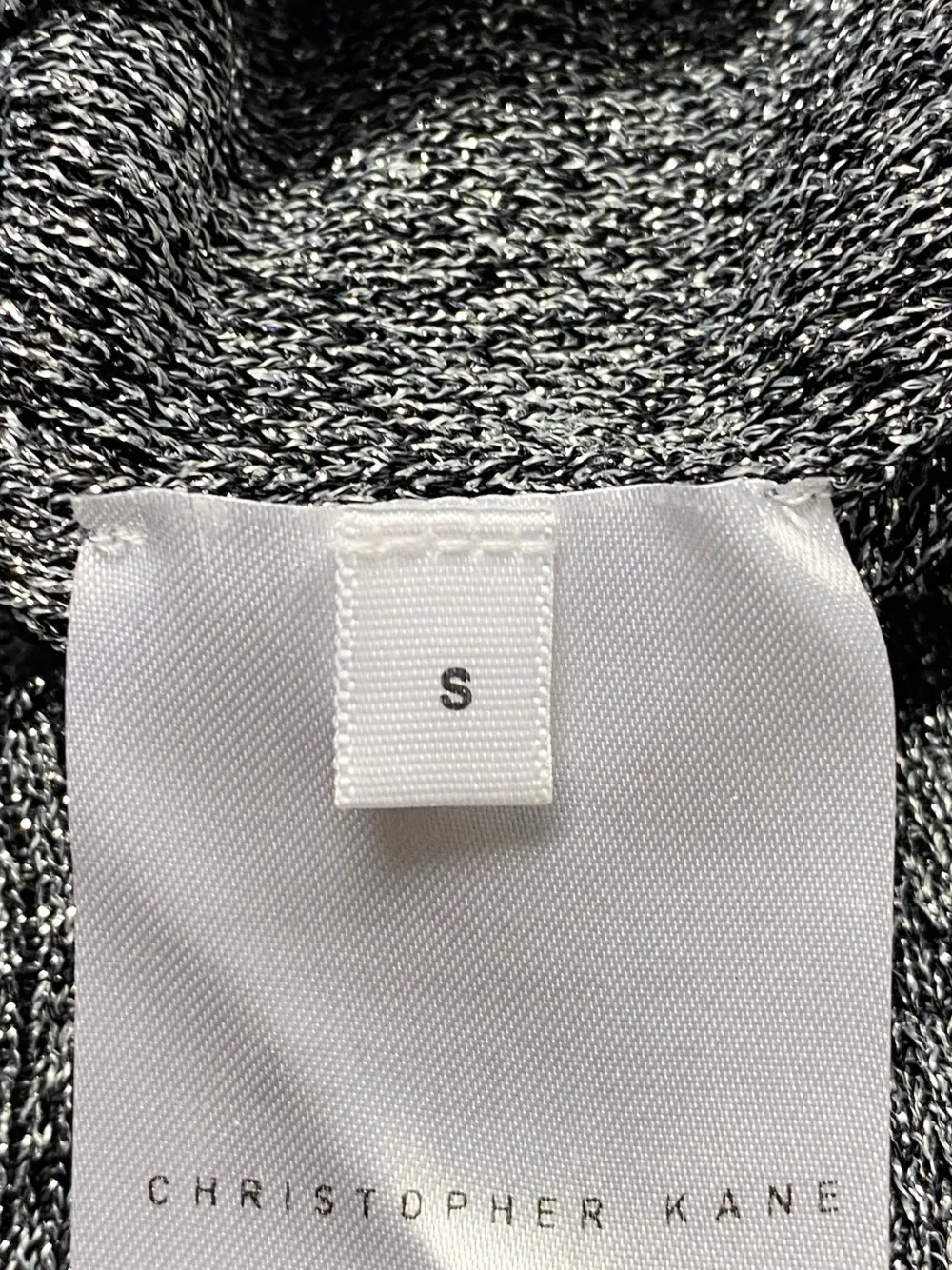 Round-Neck Open-Knit Top
