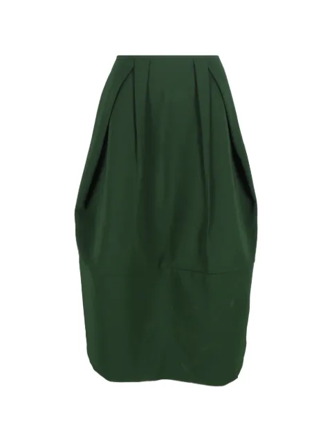 Jil Sander Pre-Owned falda midi Biglia