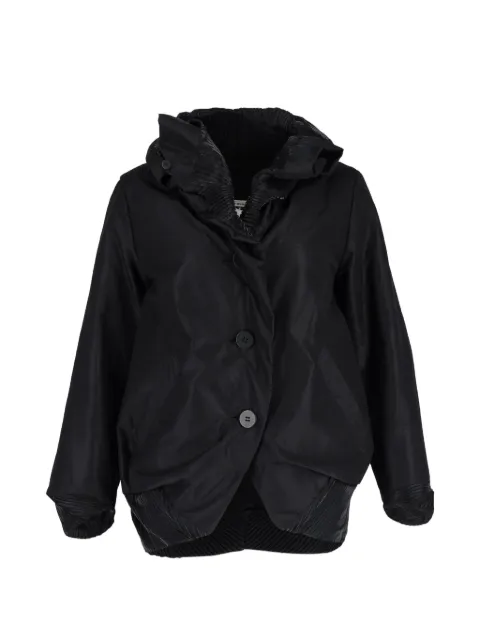 Issey Miyake Pre-Owned Fete pleated collar jacket