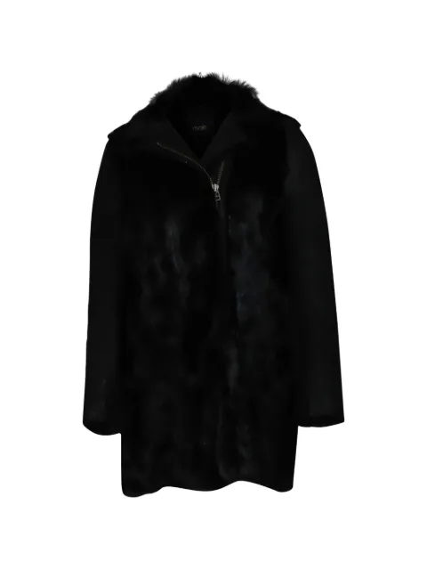Maje zip-up coat