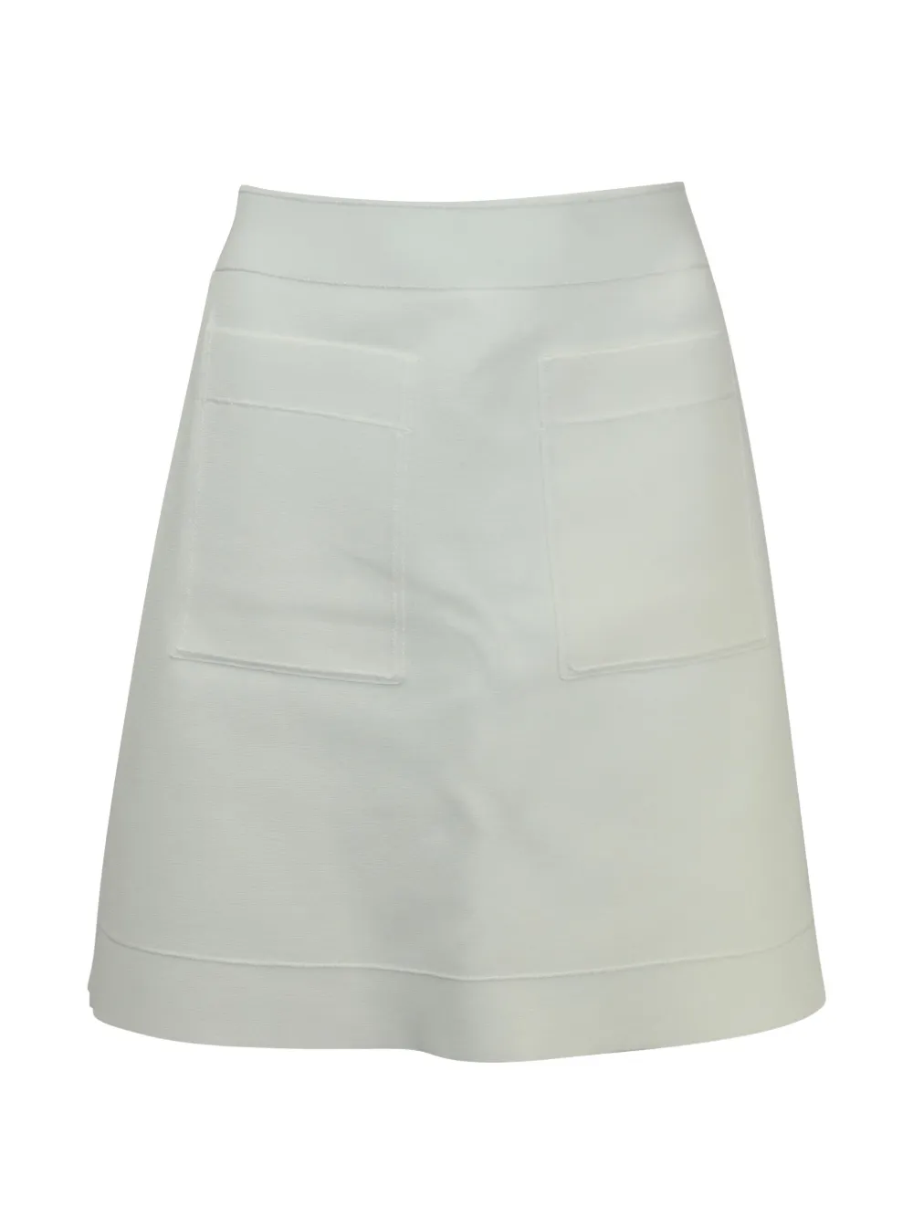 SANDRO Elanna Ponte patch-pocket mini skirt - Bianco