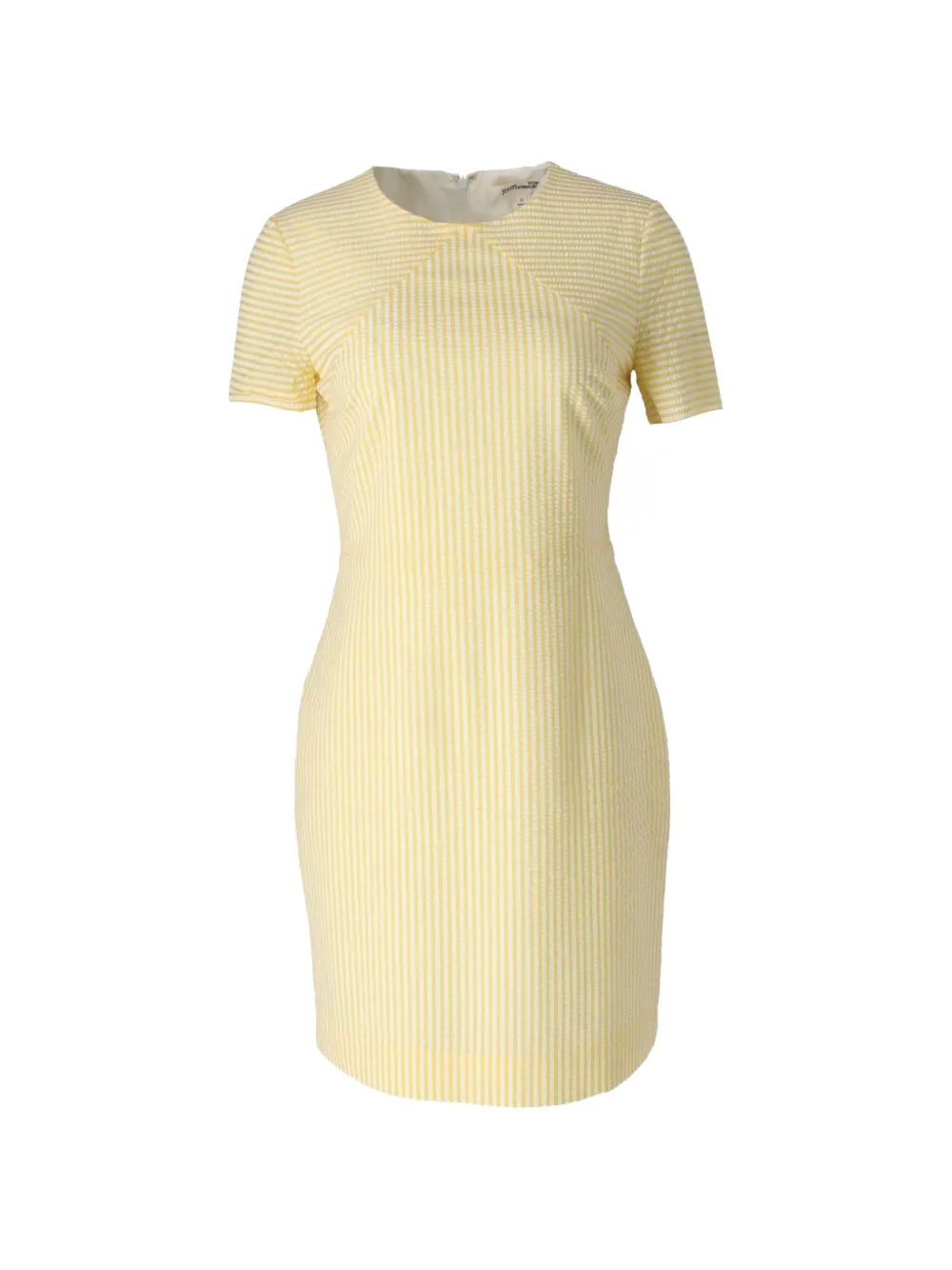 Diane Von Furstenberg Vintage striped mini dress - Giallo