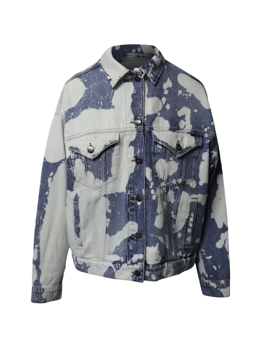 FRAME button-fastening jacket - Blu