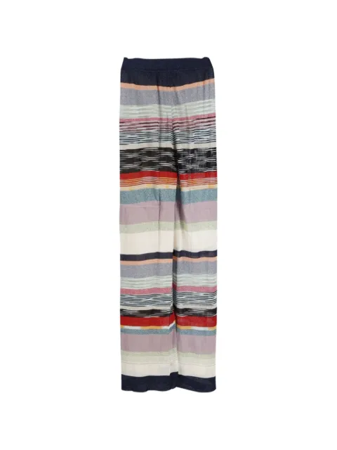 Missoni Pre-Owned pantalones a rayas