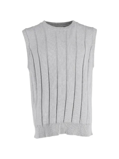 Mr P. Ribbed knit vest