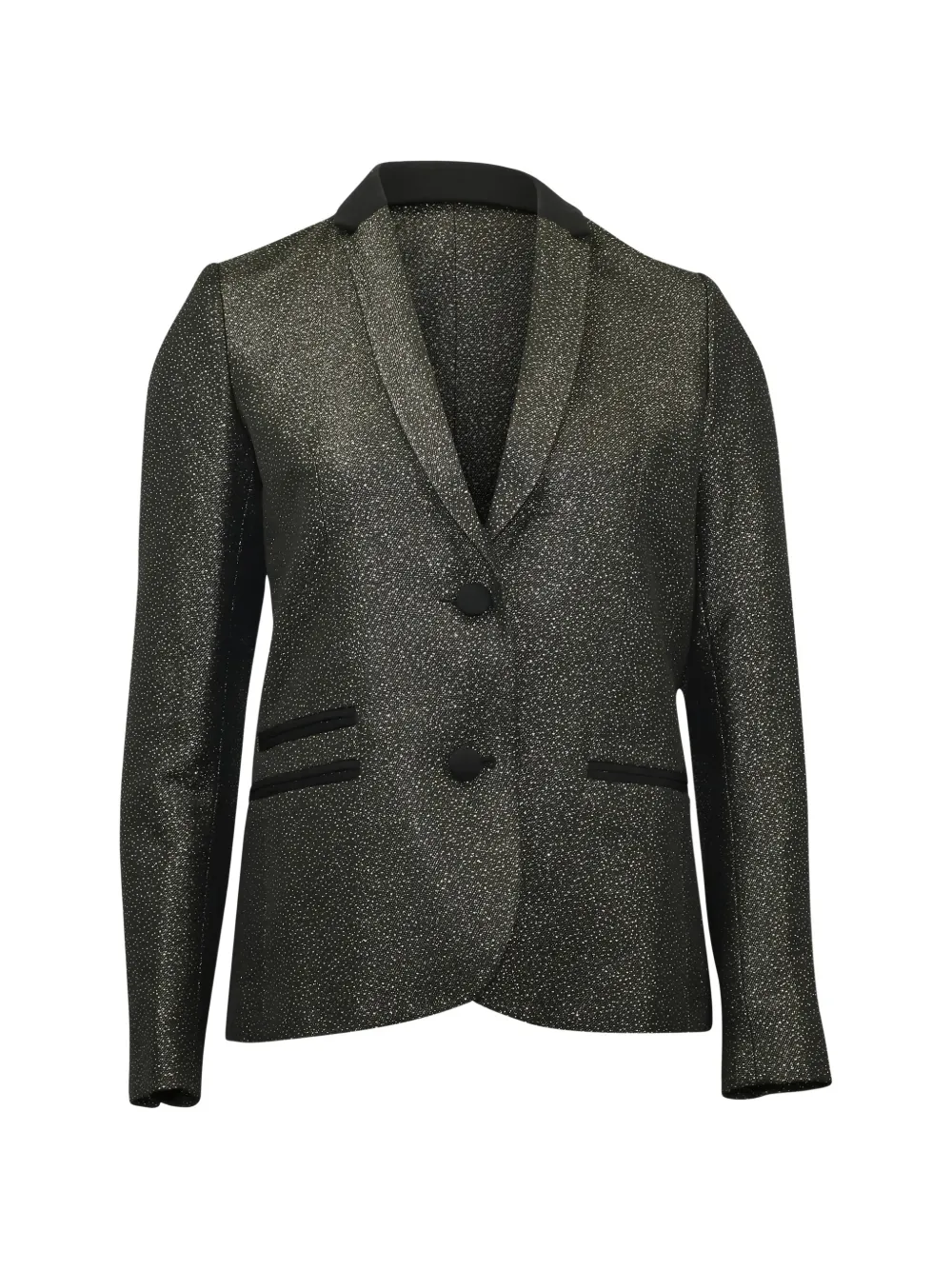 Zadig&Voltaire Vedax Dore metallic blazer - Nero