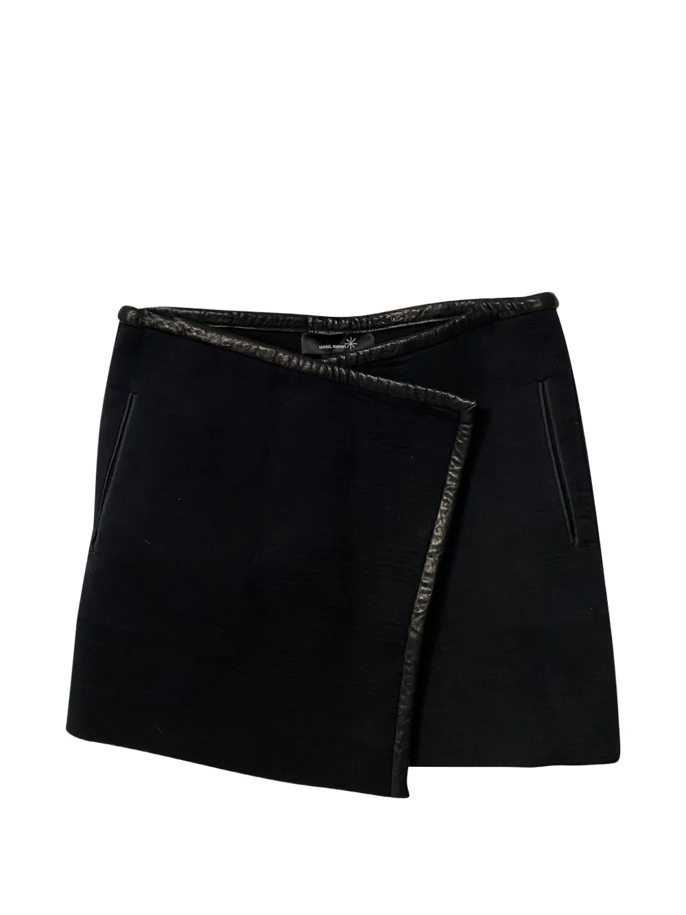 Isabel Marant Vintage 1980s pocket mini skirt - Nero