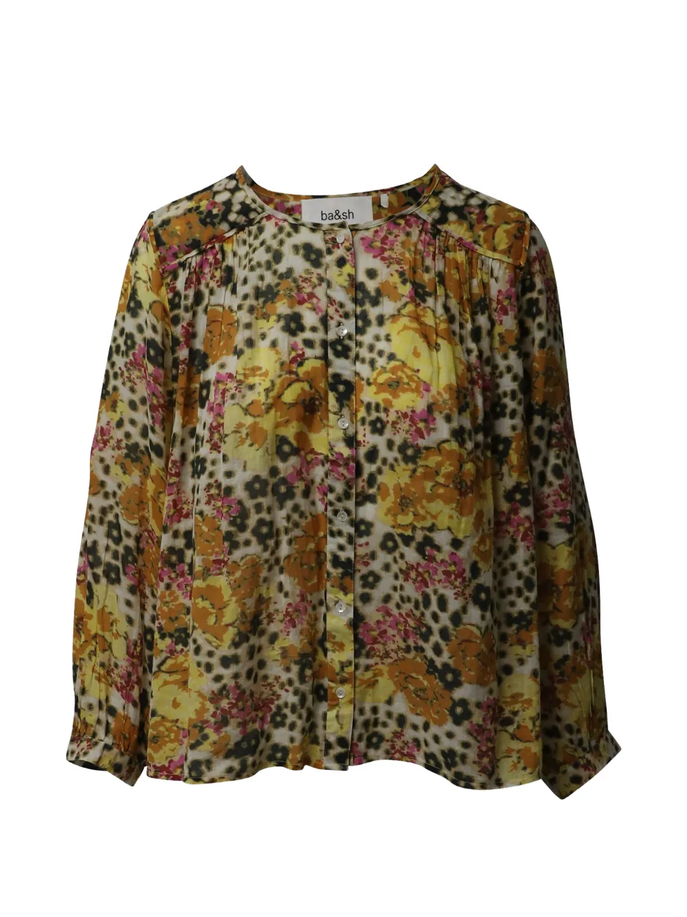 Ba&Sh Doddy floral-print blouse - Giallo