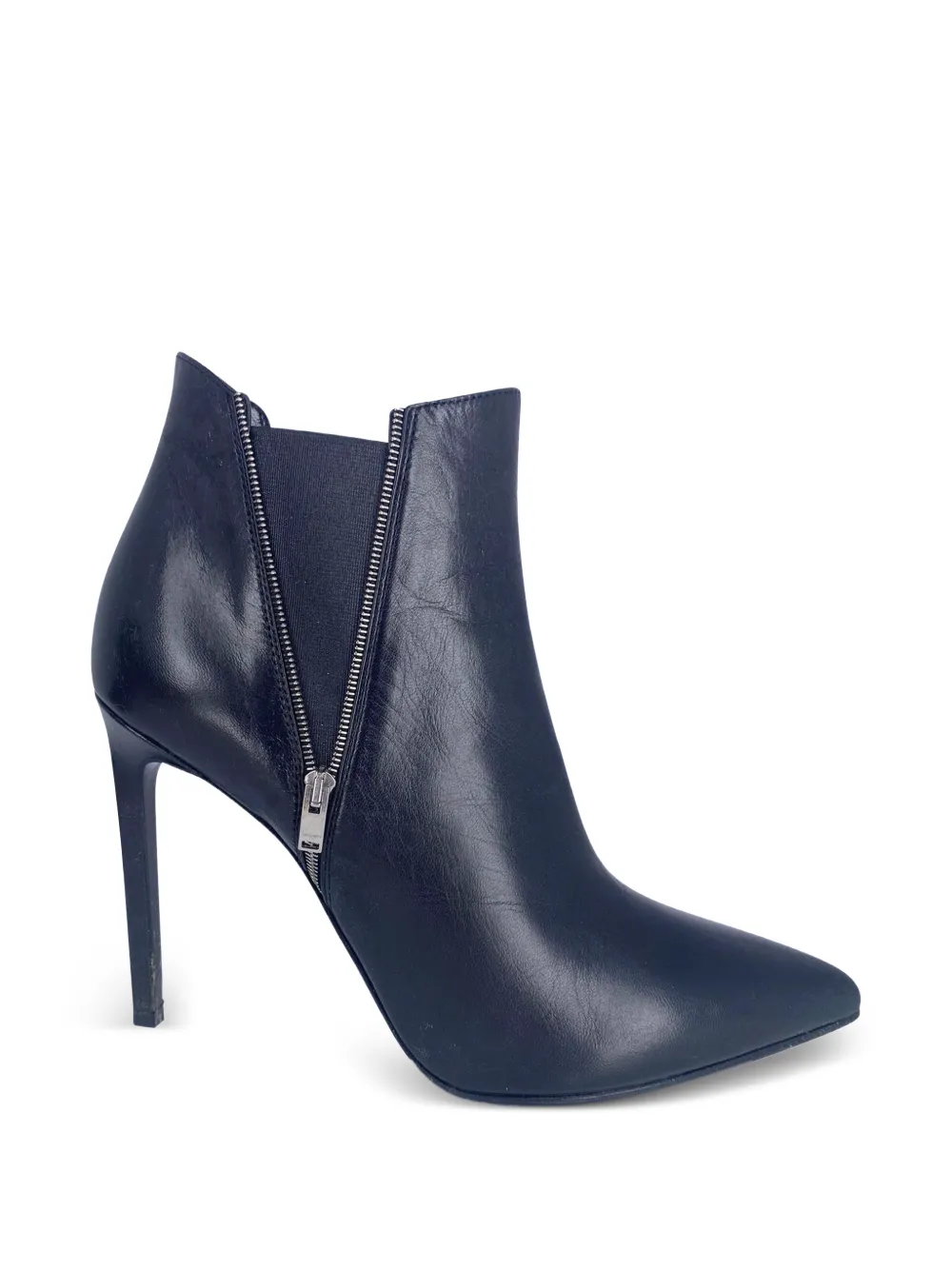 Saint Laurent Pre-Owned stiletto ankle boots - Nero