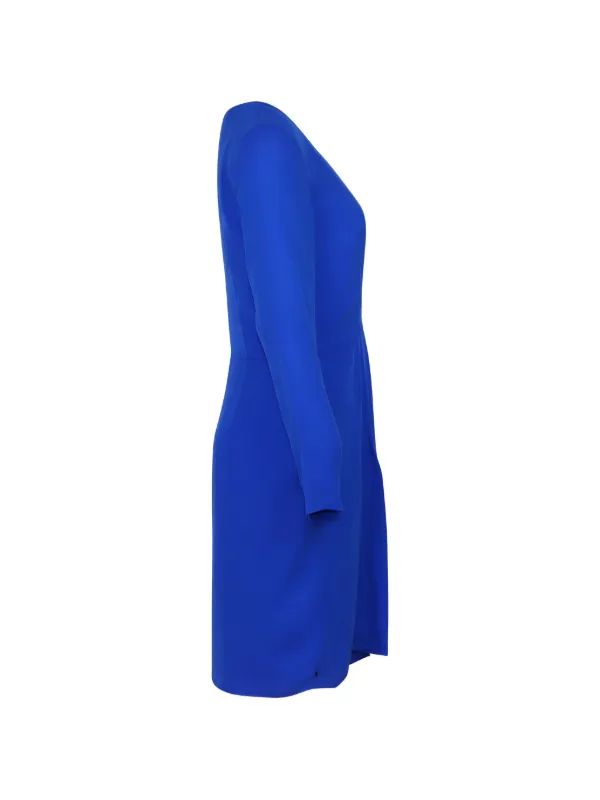 Theory V-neck long-sleeve Dress | Blue | FARFETCH GE Theory V-neck long-sleeve Dress | Blue | FARFETCH GE
