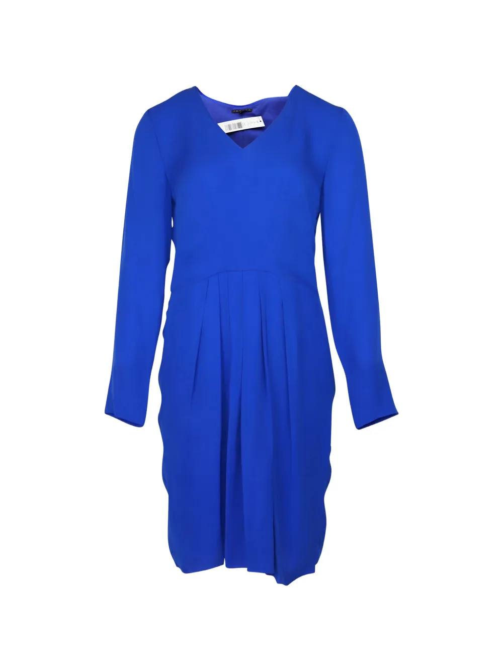 Theory V-neck long-sleeve dress - Blu