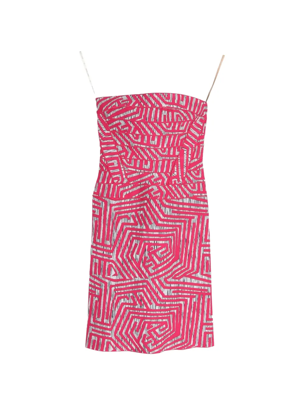 Herve Leger printed mini dress - Rosa