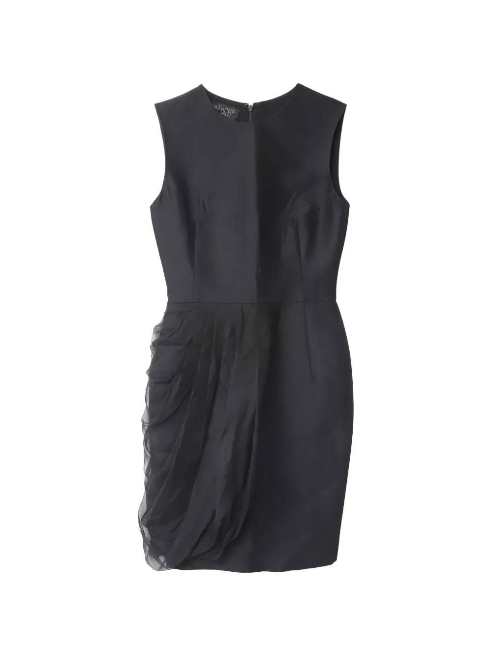 Giambattista Valli Vintage pleated mini dress - Nero