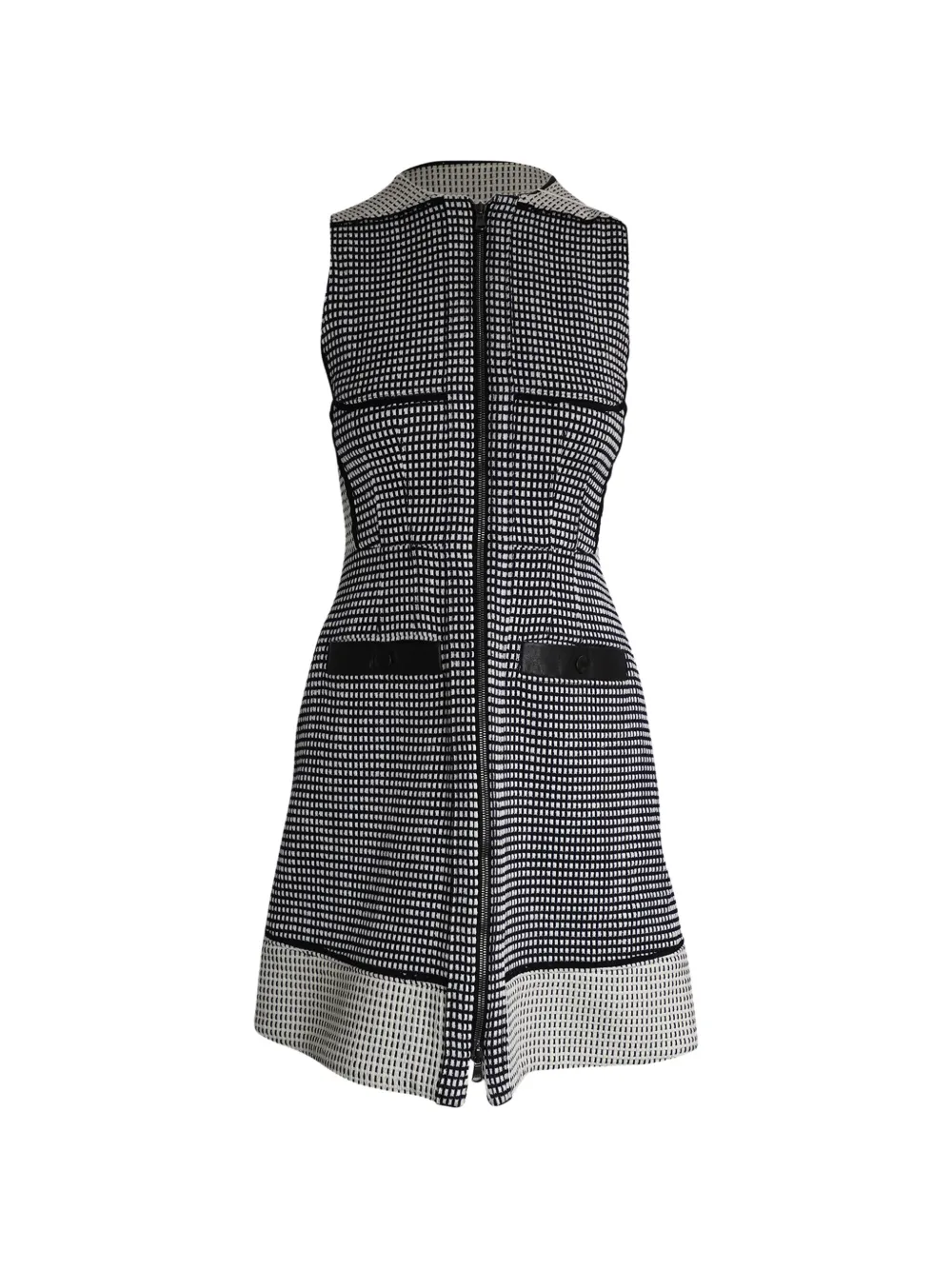 Proenza Schouler zip-front midi dress - Nero