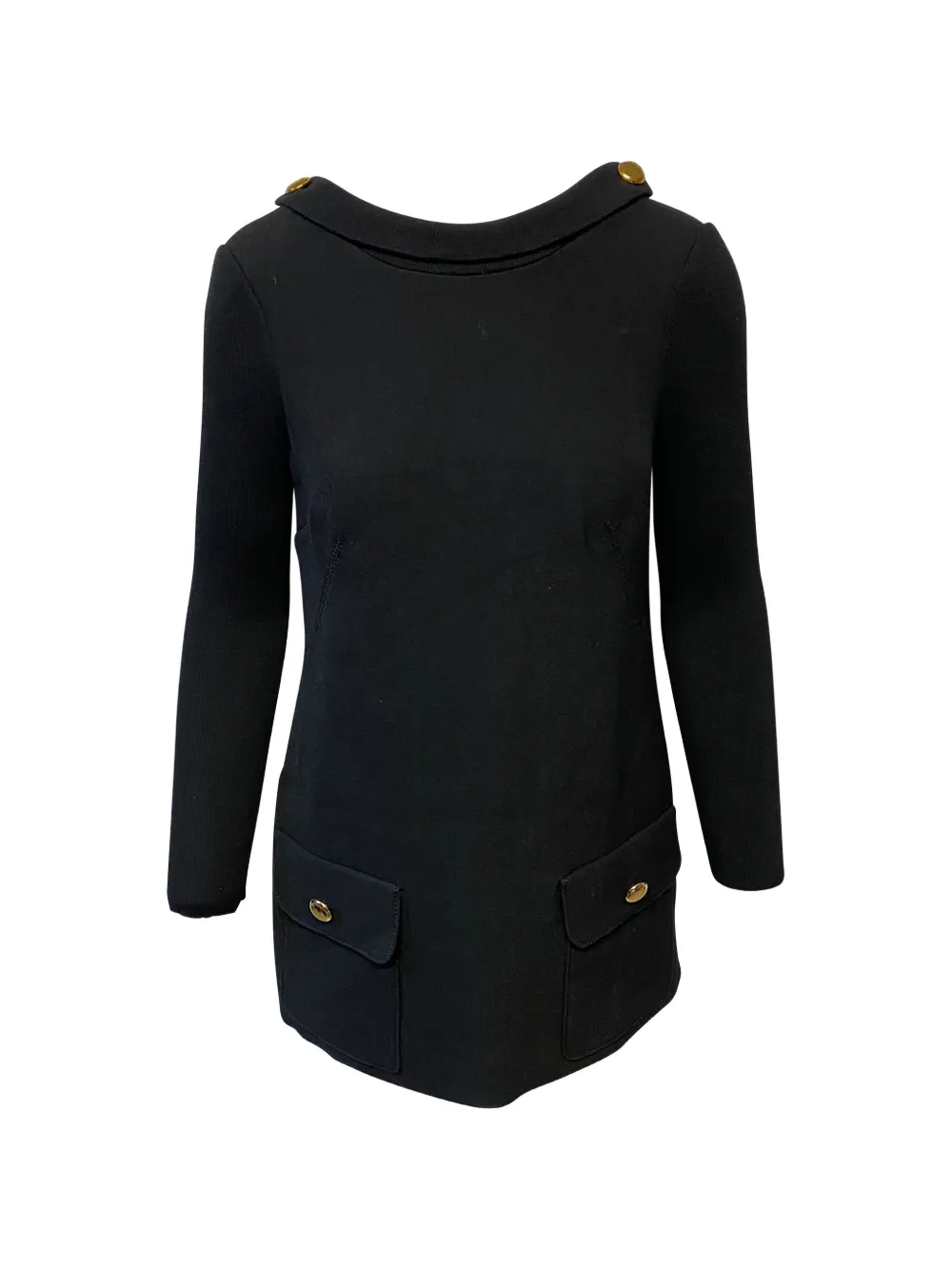 Dolce & Gabbana Pre-Owned low back dress coat - Nero
