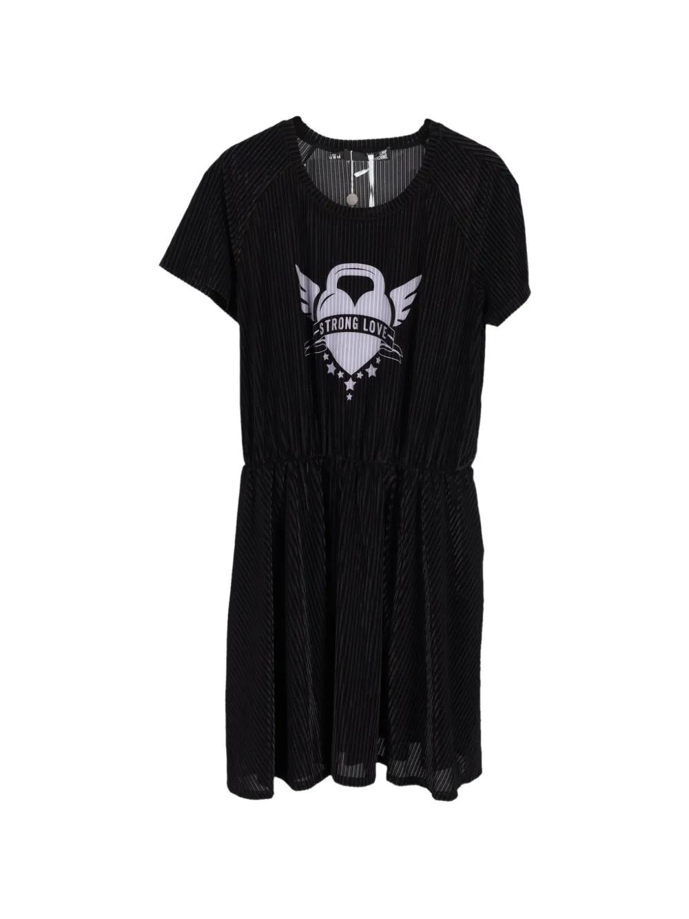 Moschino Pre-Owned heart-print dress - Nero