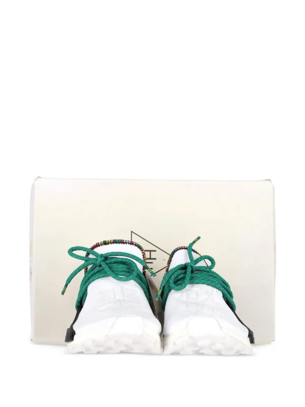 Adidas x Pharrell Williams Human Body NMD Lace Cage Sneaker | White |  FARFETCH
