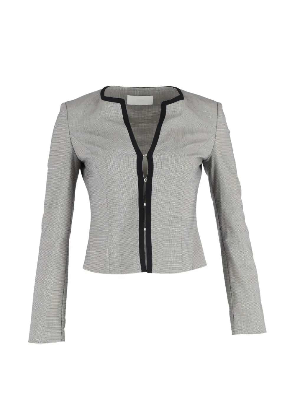 BOSS wool zip jacket - Grigio