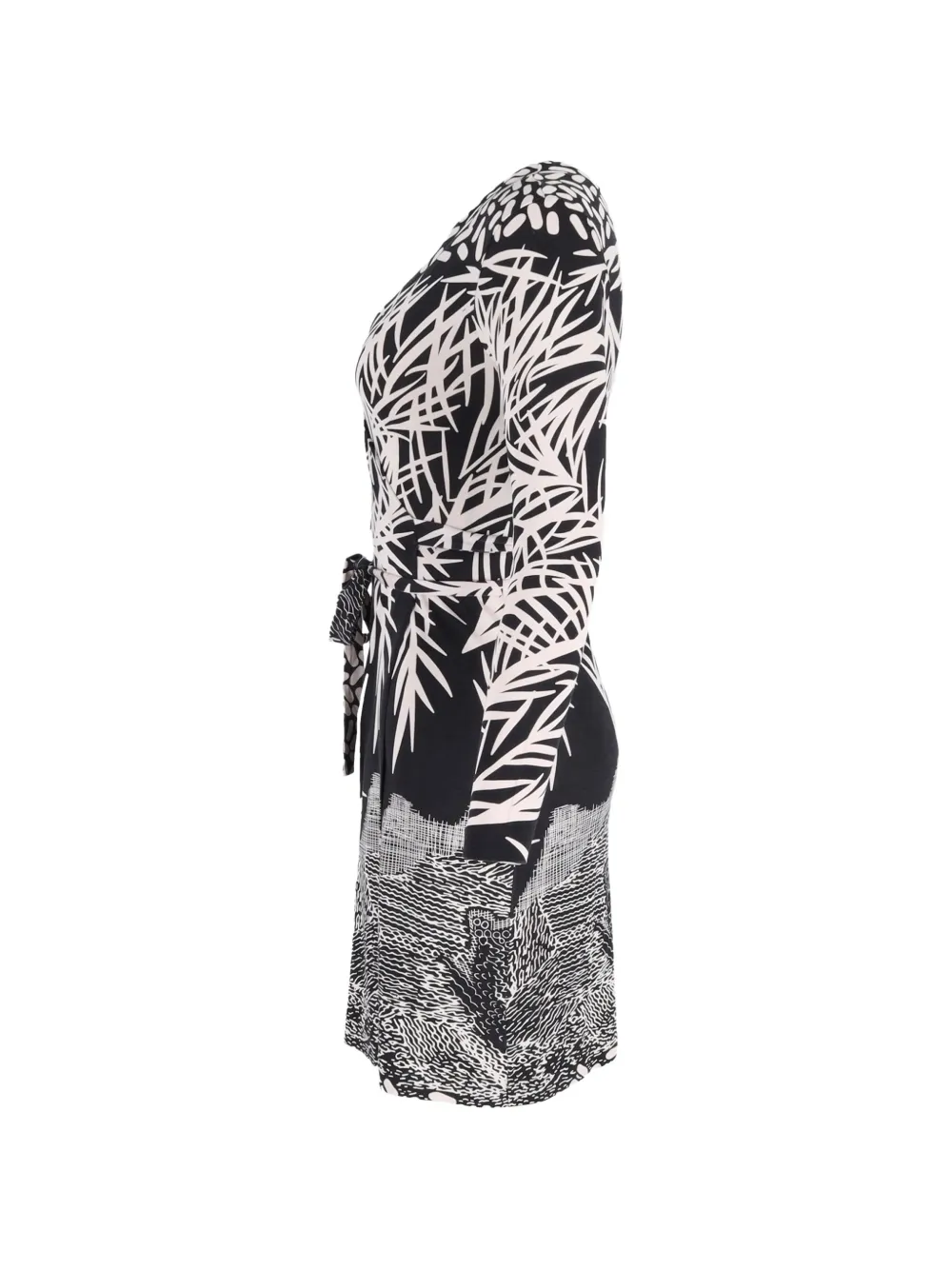 Julian Printed Wrap Dress