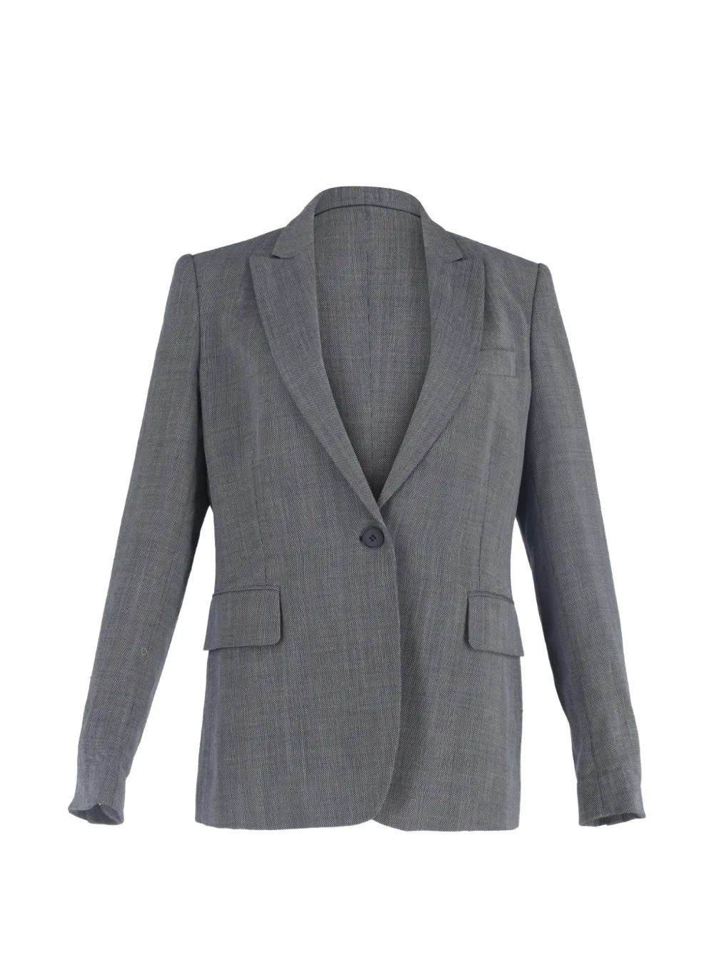 Stella McCartney Pre-Owned single-breasted wool blazer - Grigio