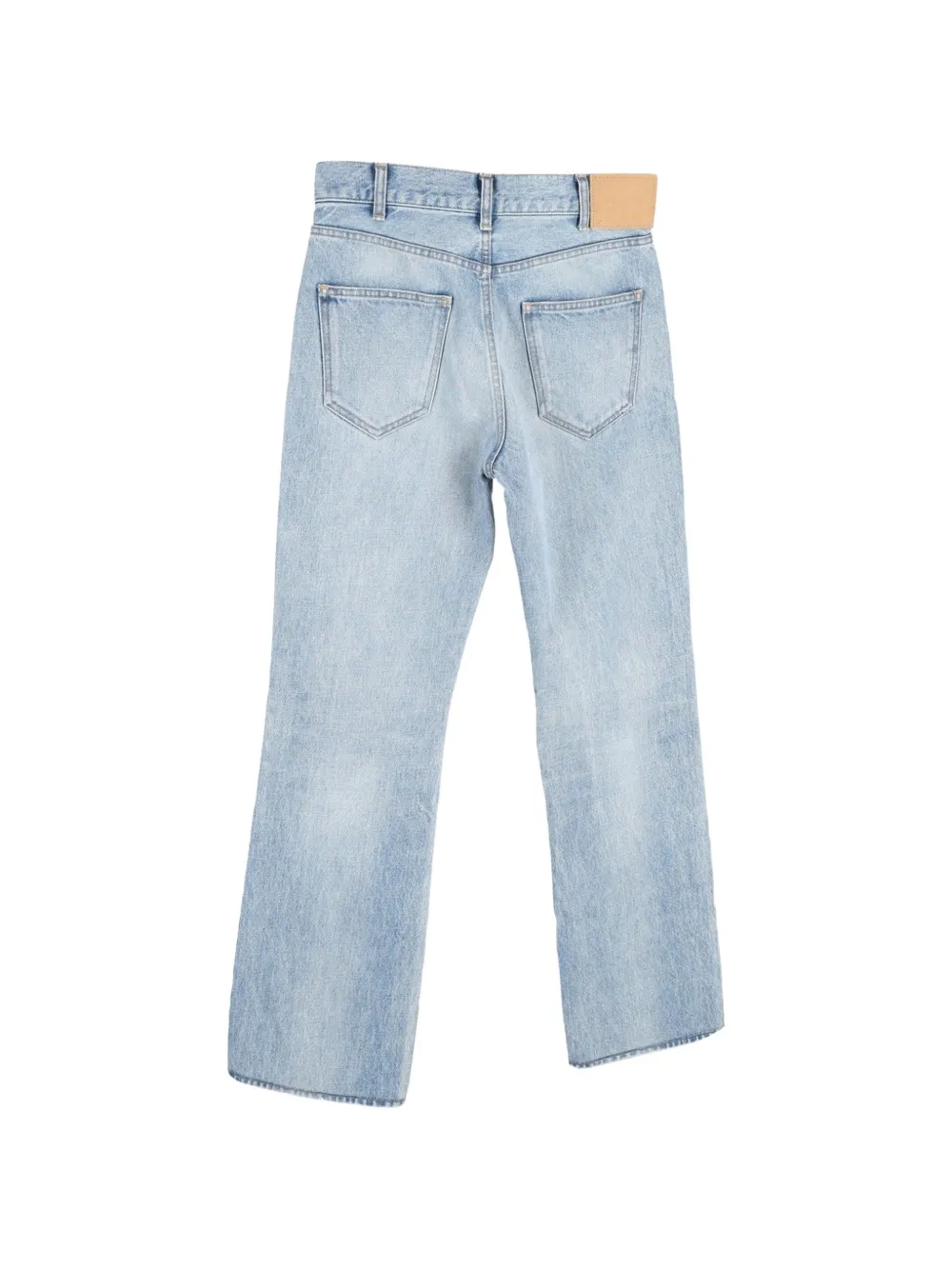 Celine Pre-owned Straight-leg Denim Trousers - Blue 