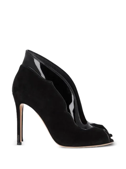 Gianvito Rossi Vamp Peeptoe-Stiefel