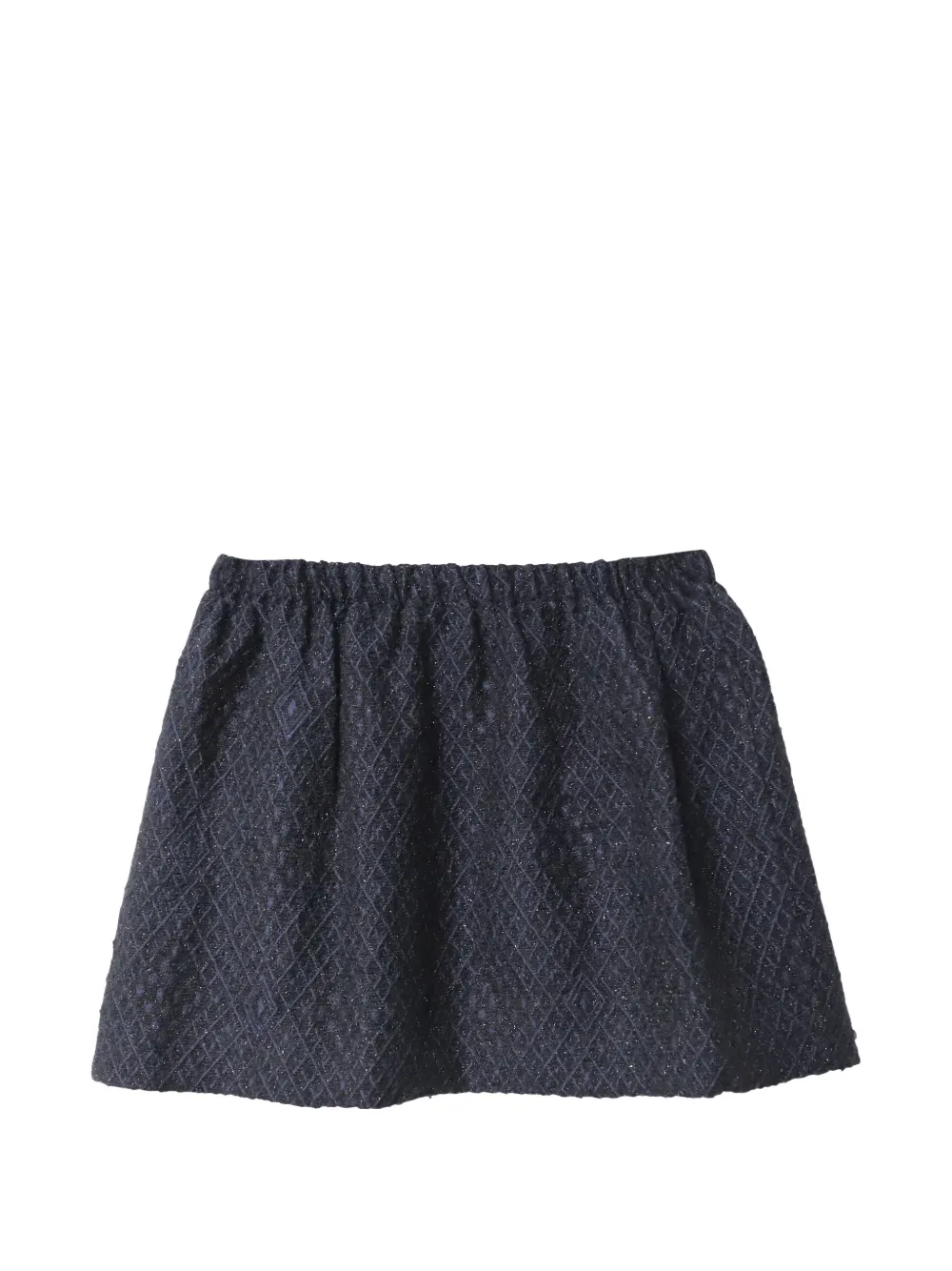 Maje diamond-embroidered mini skirt - Blu