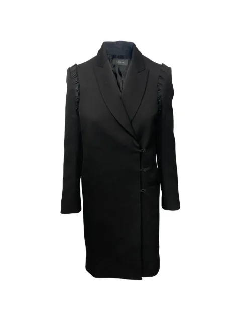 JOSEPH abrigo con detalle de volantes