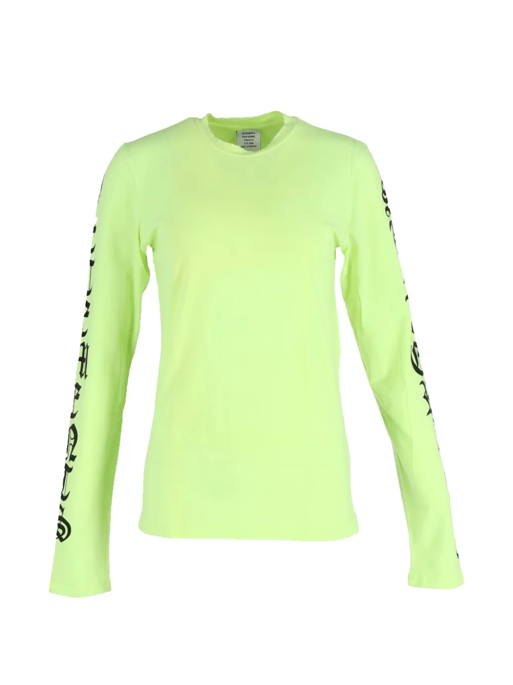VETEMENTS long-sleeve T-shirt - Verde