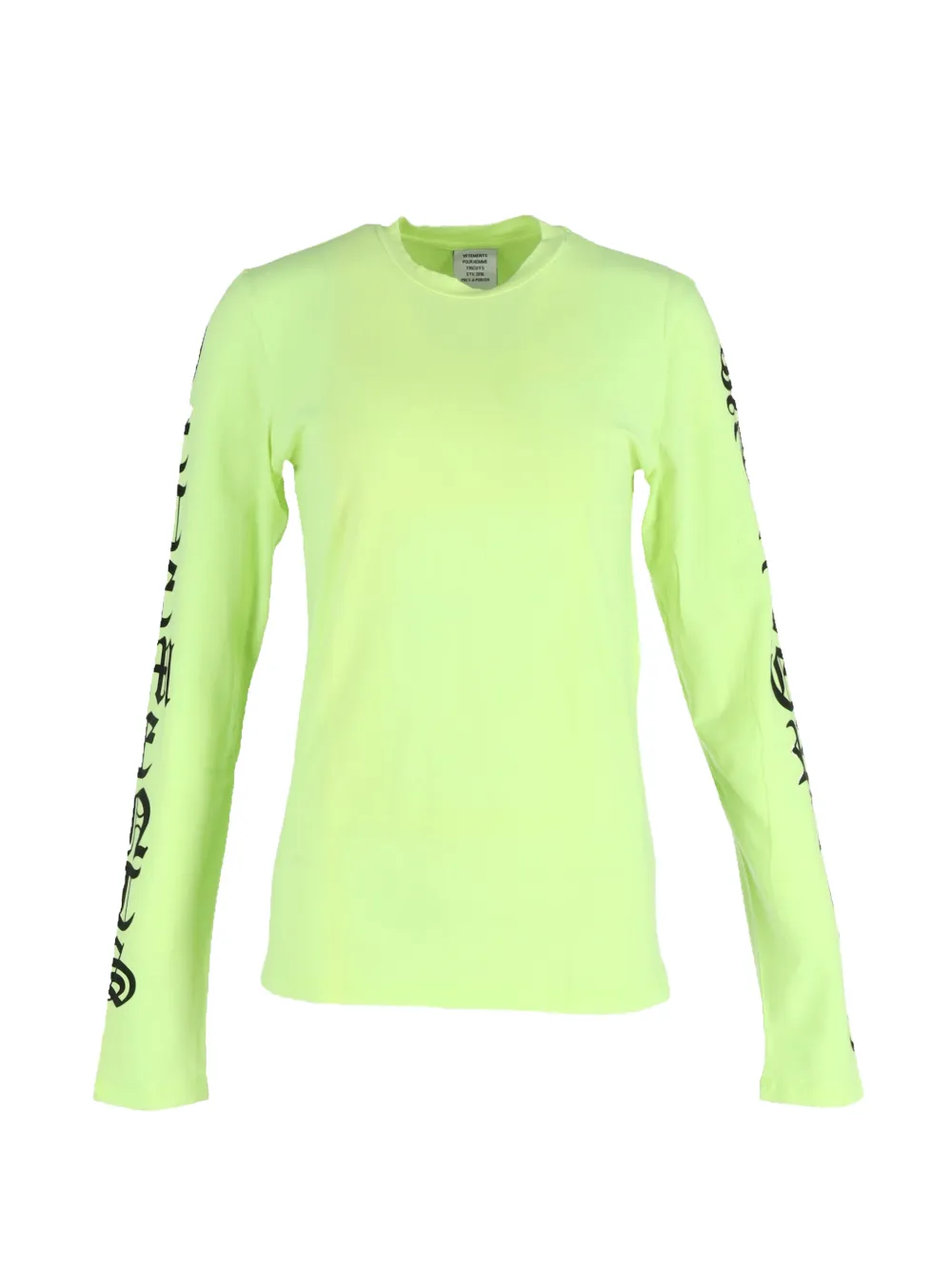 VETEMENTS long-sleeve T-shirt - Verde