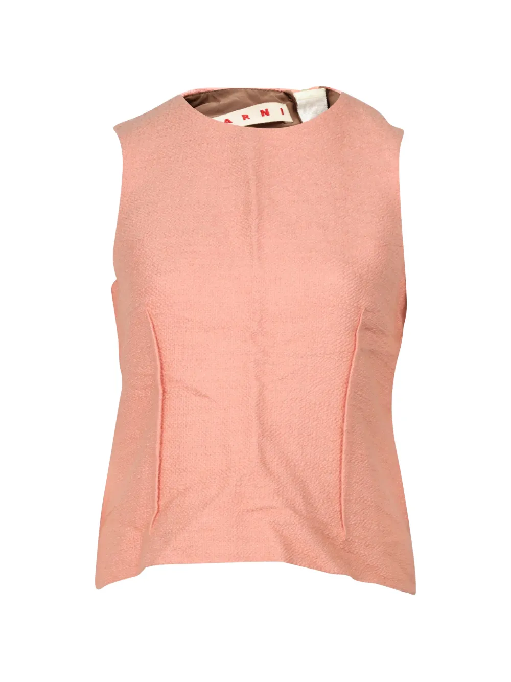 Marni Pre-Owned sleeveless wool top - Rosa