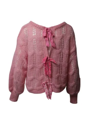 Isabel Marant Vintage ポルカドット ラッフルブラウス | ピンク