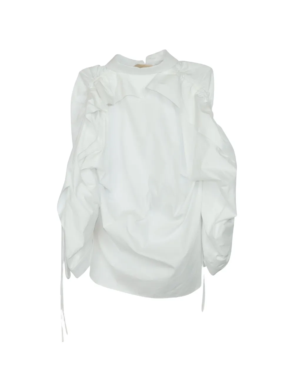 Ruffled Ruched Shirt