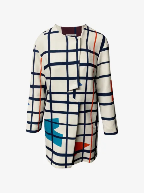 Rejina Pyo geometric-print coat